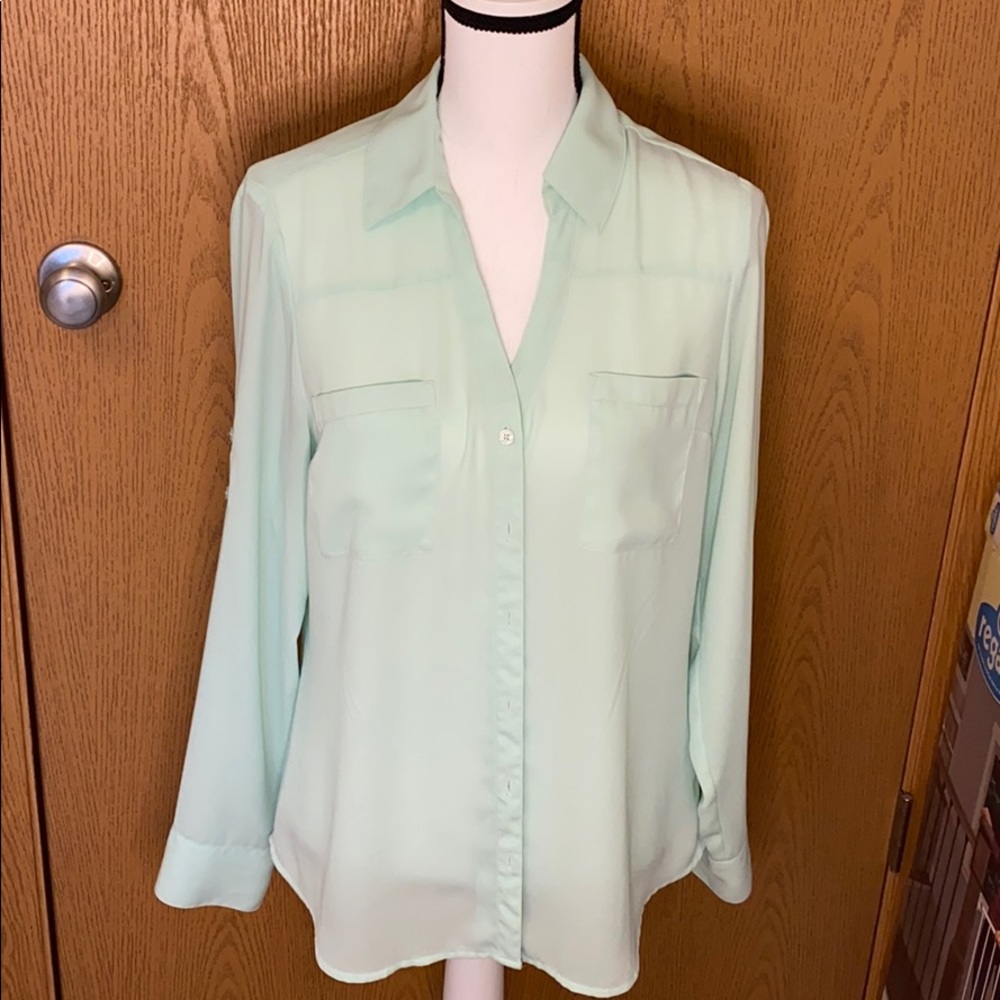 Turquoise Blouse